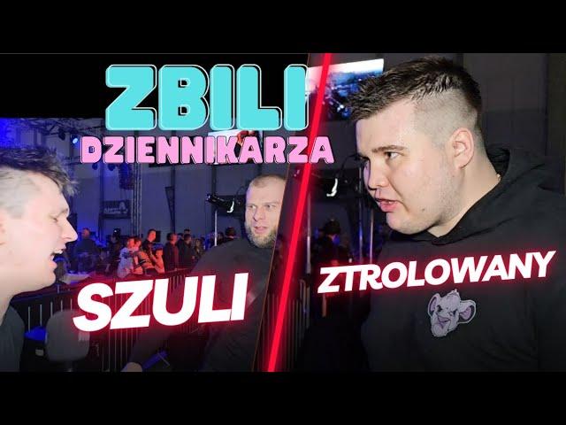 ZTROLOWANY I BYŁY ZAWODNIK KSW SKOPALI DZIENNIKARZA NA MMA ATTACK 5 !