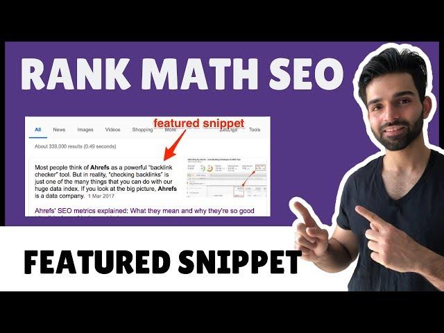 Rank Math Seo Featured Snippet Tutorial: WordPress SEO Plugin