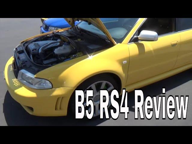 Driving and reviewing a 2001 Imola Yellow B5 RS4 in the United States  Epic!!!