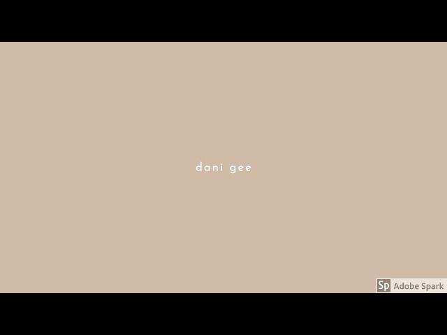 CHANNEL TRAILER 2020 | Dani Gee