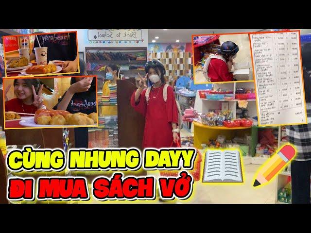 [ Vlog ] Cùng NhungDayy đi mua sách vở chuẩn bị cho năm học mới ????️