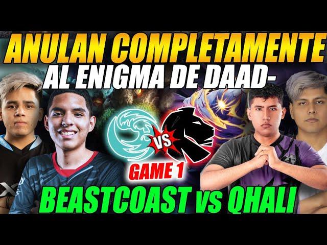 ANULAN COMPLETAMENTE al ENIGMA DE DAAD- BEASTCOAST vs QHALI [g1/BO3] QUALYS B3TB00M DACHA