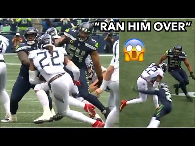 Derrick Henry vs Bobby Wagner & Jamal Adams (RB vs LB) 2021