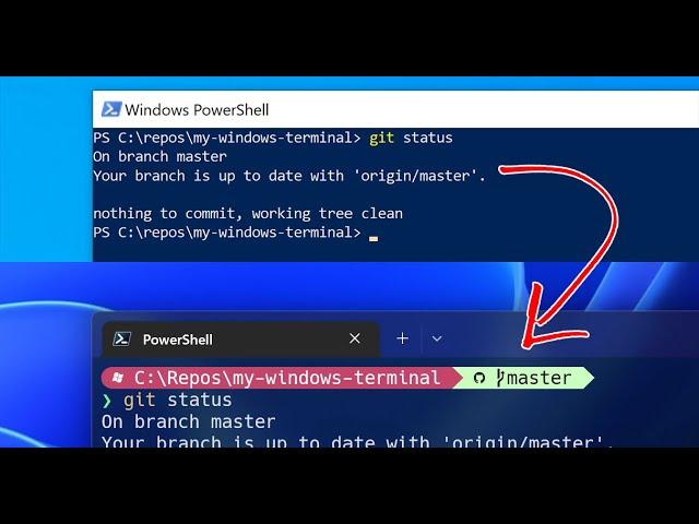 How to spice up your Windows PowerShell with oh-my-posh and Windows Terminal on Windows 11!
