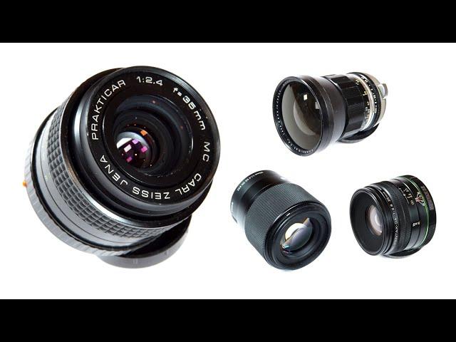 Carl Zeiss Jena 35mm f2.4 vs Auto-Takumar 35/2.3 vs Sigma 30/1.4 vs Pentax 35/2.8 Macro. Old vs new!