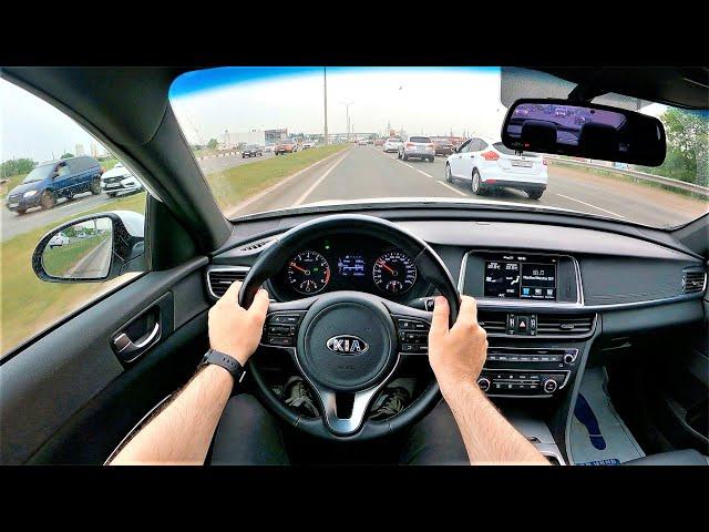 2017 KIA K5 - POV Test Drive