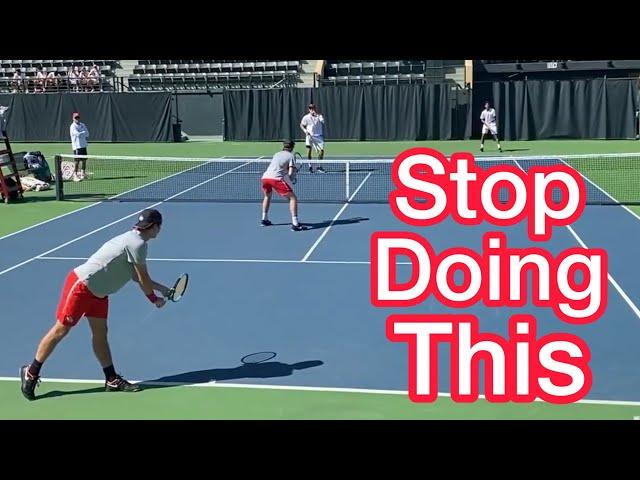 Avoid This Common Mistake In Doubles (Tennis Strategy Explained)