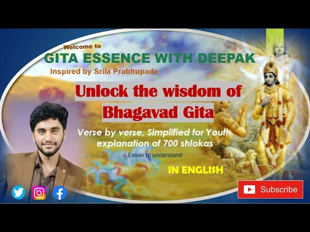 "Discover the Bhagavad Gita : A Journey of Spiritual Awakening”