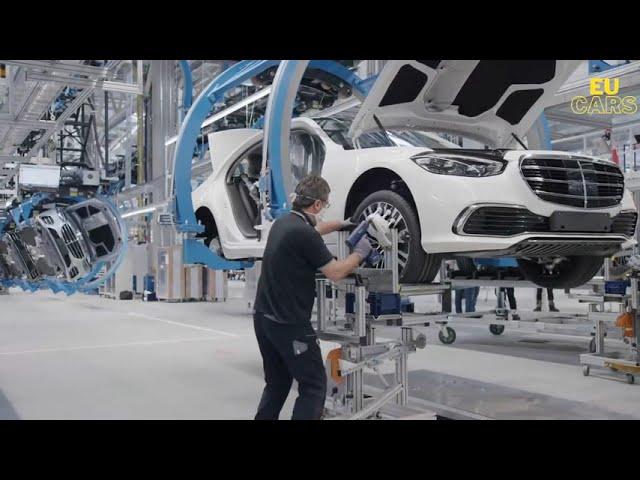 Mercedes S Class 2021 PRODUCTION – The Most Modern Car Factory