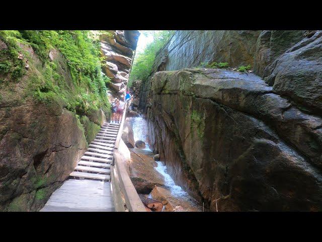 Flume Gorge - best place to visit in New Hampshire | Franconia Notch State Park