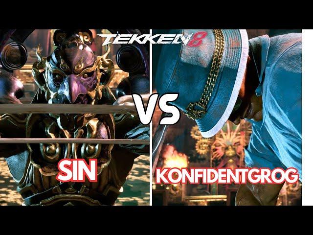 Tekken 8 SİN (Yoshimitsu) Vs KONFIDENTGROG (BRYAN FURY) | High Level Gameplay