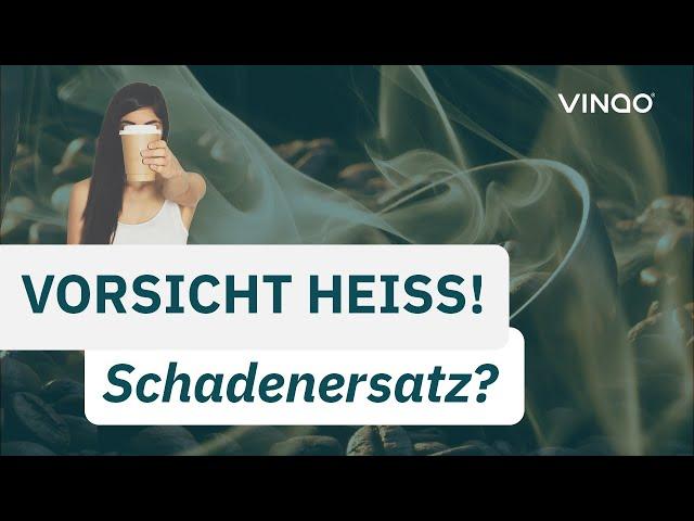 Schmerzensgeld nach heißem Kaffee jetzt auch in Deutschland?