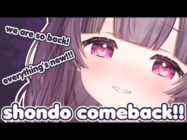SHONDO COMEBACK!! NEW OUTFIT NEW EVERYTHING NEW LORE HUGE ANNOUNCEMENTS VERY EXCITING AAAAH HI HI HI