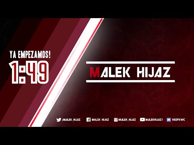 MALEK HIJAZ Stream Countdown Screen | NS1