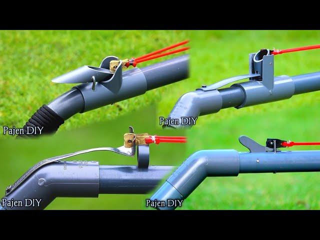 4 PVC Slingshots With Great Accuracy