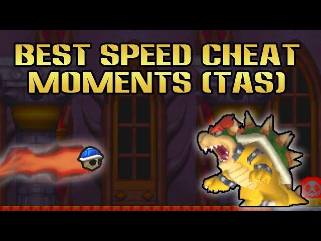 Best Speed Cheat Moments (TAS) | New Super Mario Bros DS