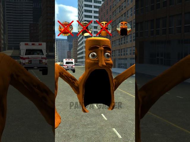 TA TA TA TUNG TUNG TUNG DINO SAHUR SEA EATER AMBULANCE CHALLENGE BIG CITY Garry's Mod