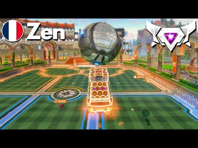 Zen ASTOUNDING Rocket League Gameplay (SSL 2v2)