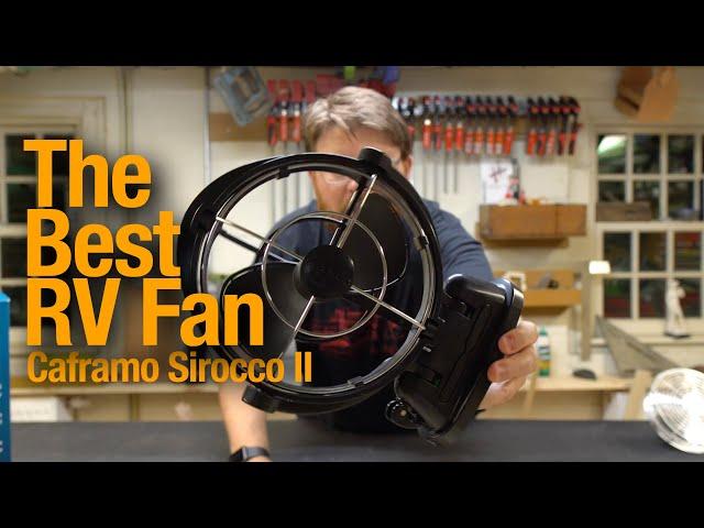 RV Gifts: the Best Fan for Boondockers: Caframo Sirocco II - My Favorite RV Mod! -- Details at 2:18!