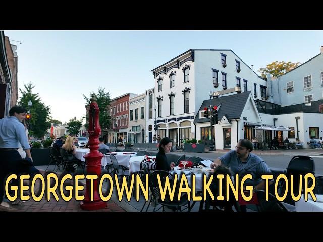  What to See Georgetown/ Tour of Washington DC's Hippest Neighborhood / Things to do Georgetown DC