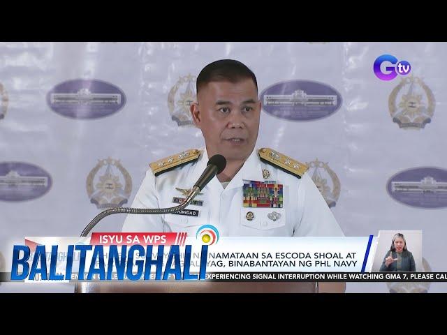 PHL Navy - Reclamation ng China sa South China Sea, umabot na sa 3,000 hectares | Balitanghali