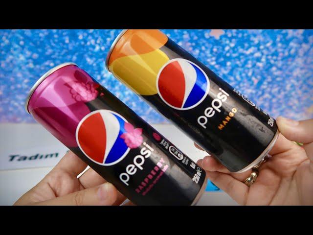 MANGOLU Pepsi ve Ahududulu Pepsi COLA Deniyorum, Yeni Çıkmış Pepsi Tadım Testi