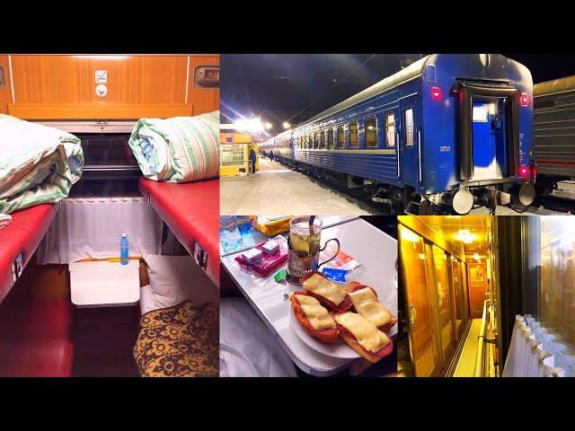 Trans-Siberian Railway Winter Journey - part 6: Novosibirsk - Tyumen on Belarusian Train №  063Б