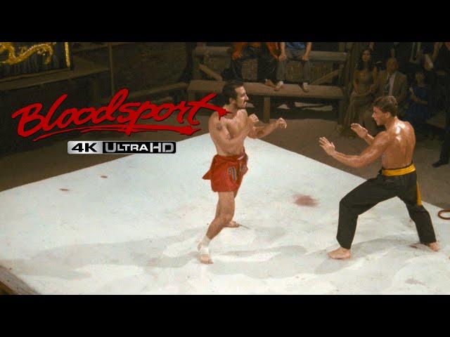 Bloodsport - Van Damme vs Paulo Tocha Fight (4K UHD)| High-Def Digest