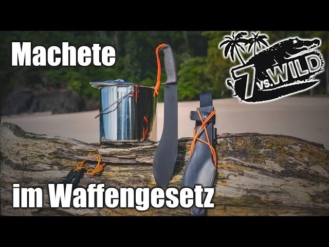 Machete im Waffengesetz: Werkzeug oder Waffe?! (7 vs. Wild Staffel 2)