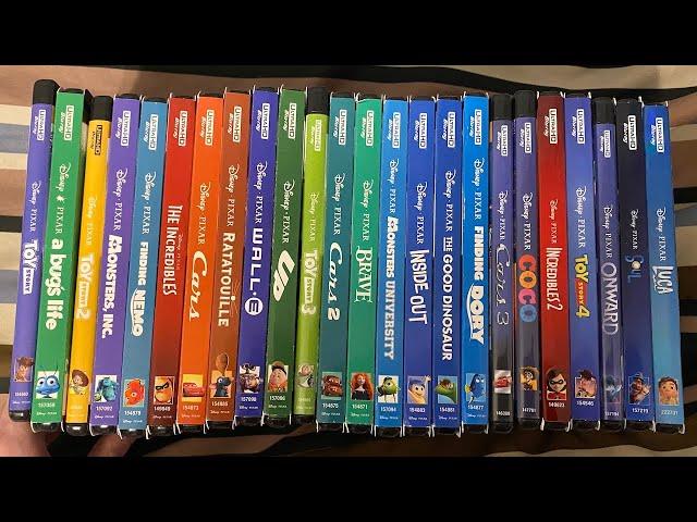 My Pixar 4K Ultra HD Collection (January 2022)