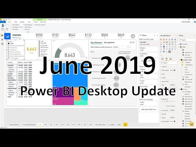 Power BI Desktop Update - June 2019