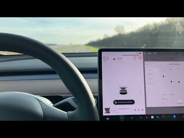 Tesla Model Y Standard Range 0-140 acceleration test