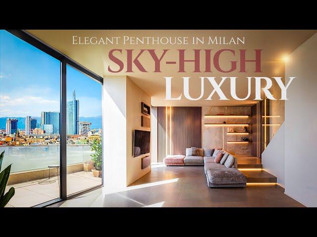 EXCLUSIVE PENTHOUSE in Futuristic Skyscraper in MILAN | Lionard LUXURY Real Estate