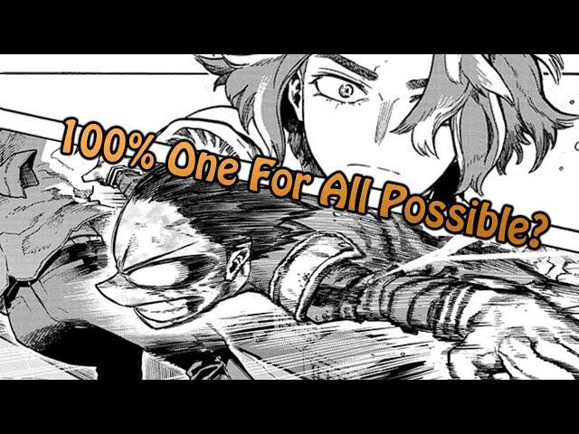 Faux 100% One For All... Possible Now? | My Hero Academia Chapter 315