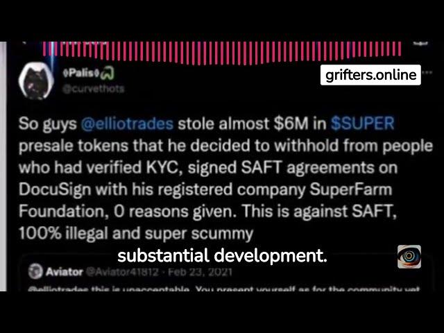 The Rebranding Scam: Elliotrades Crypto's Superfarm Becomes SuperVerse!