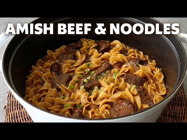 Amish Beef and Noodles | Food Wishes