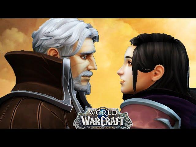 Gilneas Reclaimed Cinematic: Tess & Genn Worgen Ending - Liam’s Memorial [WoW 10.2.5]