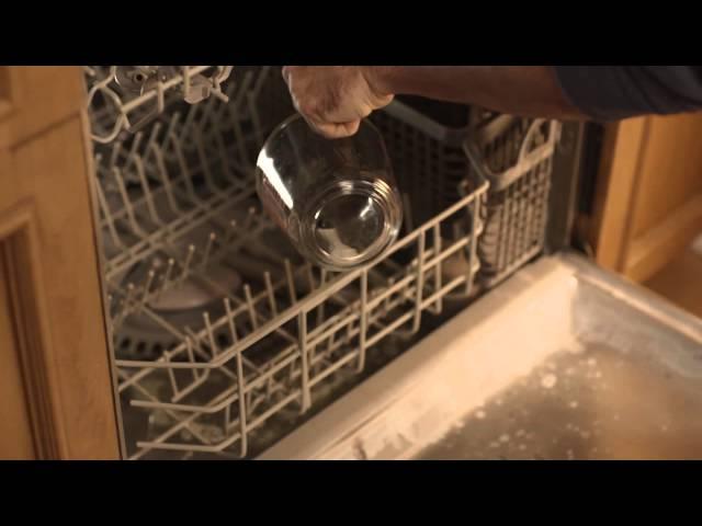 How to clean your dishwasher with CLR Calcium, Lime & Rust Remover