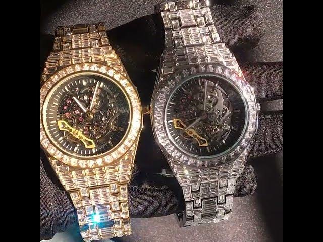 hip hop bling watch custom hip hop watch