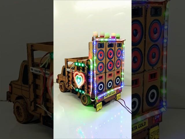 New Navratri Gautier Ganesh DJ lightning truck Radha Krishna competition how to make #shorts #viral