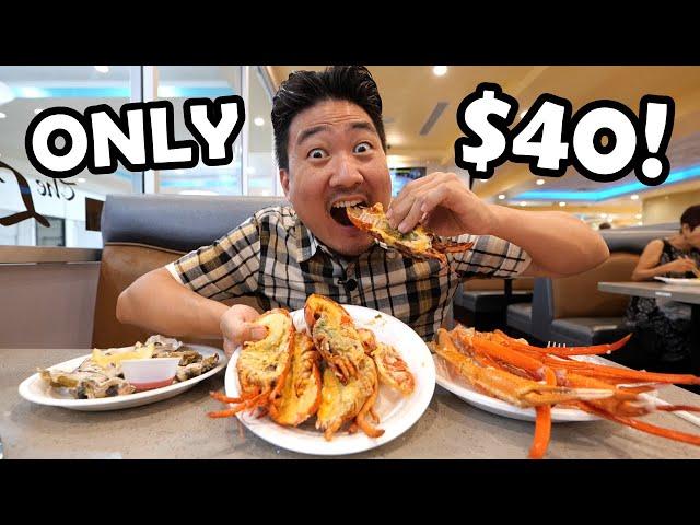 All You Can Eat LOBSTERS and CRABS at the BIGGEST BUFFET in Orange County!