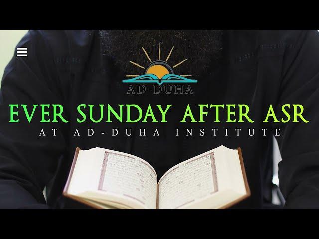 QURAN HALAQAH AT AD-DUHA