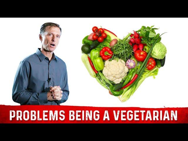 Problems Being A Vegetarian – Dr. Berg on Downsides of Vegetarian Diets