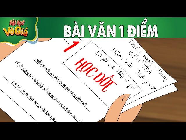 BÀI VĂN 1 ĐIỂM - PHIM HOẠT HÌNH - Truyện Cổ tích -  Quà tặng cuộc sống - Nghệ thuật sống