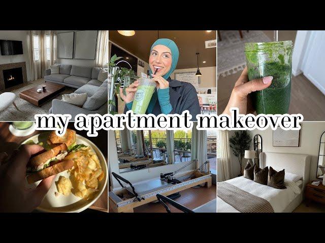 Apartment Transformation Tour  Come to Pilates with Me & Updated Morning Routine  Zahraa Berro