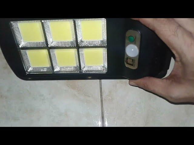 How to repair a solar powered outdoor motion sensor light