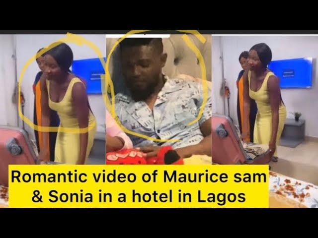 Leaked video of Sonia uche & Maurice sam in a hotel in Lagos #soniauche #mauricesam