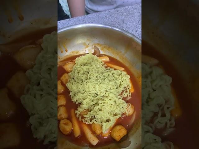 #즉석떡볶이 #떡볶이스낵면