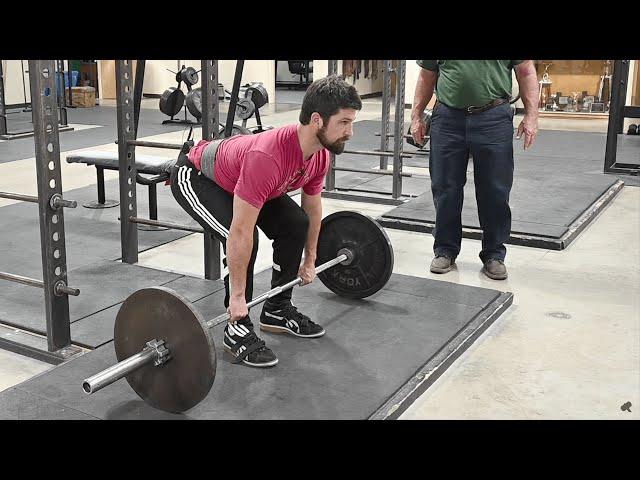 Mark Rippetoe Teaches John Lovell the Deadlift