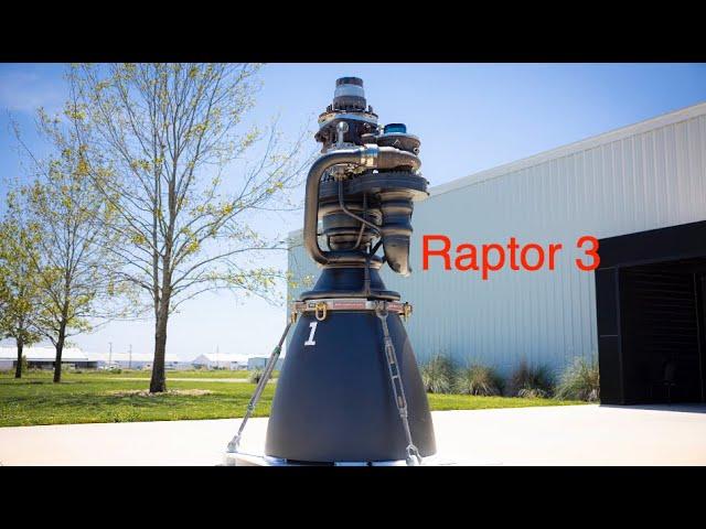 Илон Маск представил новый двигатель - Raptor 3 [новости науки и космоса]